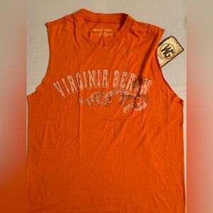 NWT Virginia Beach Neon Tank Top Size Large